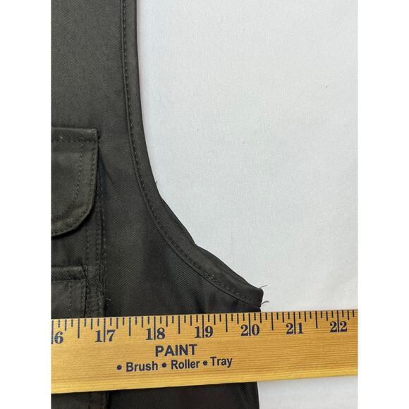 Utility Hunting Vest  MSDL  Men’s XL Green Outdoor Shooting Safari Pockets Field - Picture 4 of 5